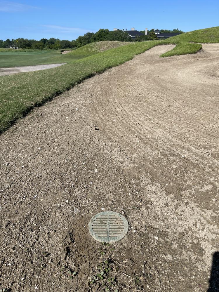 The Dye Club at Barefoot Resort Sand Trap Drainage