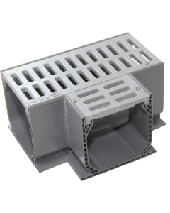NDS 5370 - Mini Channel Fabricated Tee With Grate