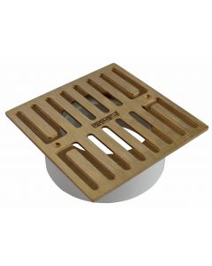 NDS 913B - Square Grate With PVC Collar