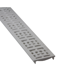 NDS 9251 Slim Channel Grate Square-White