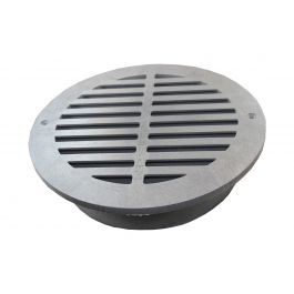 Mildon Grate Round Chrome 100mm